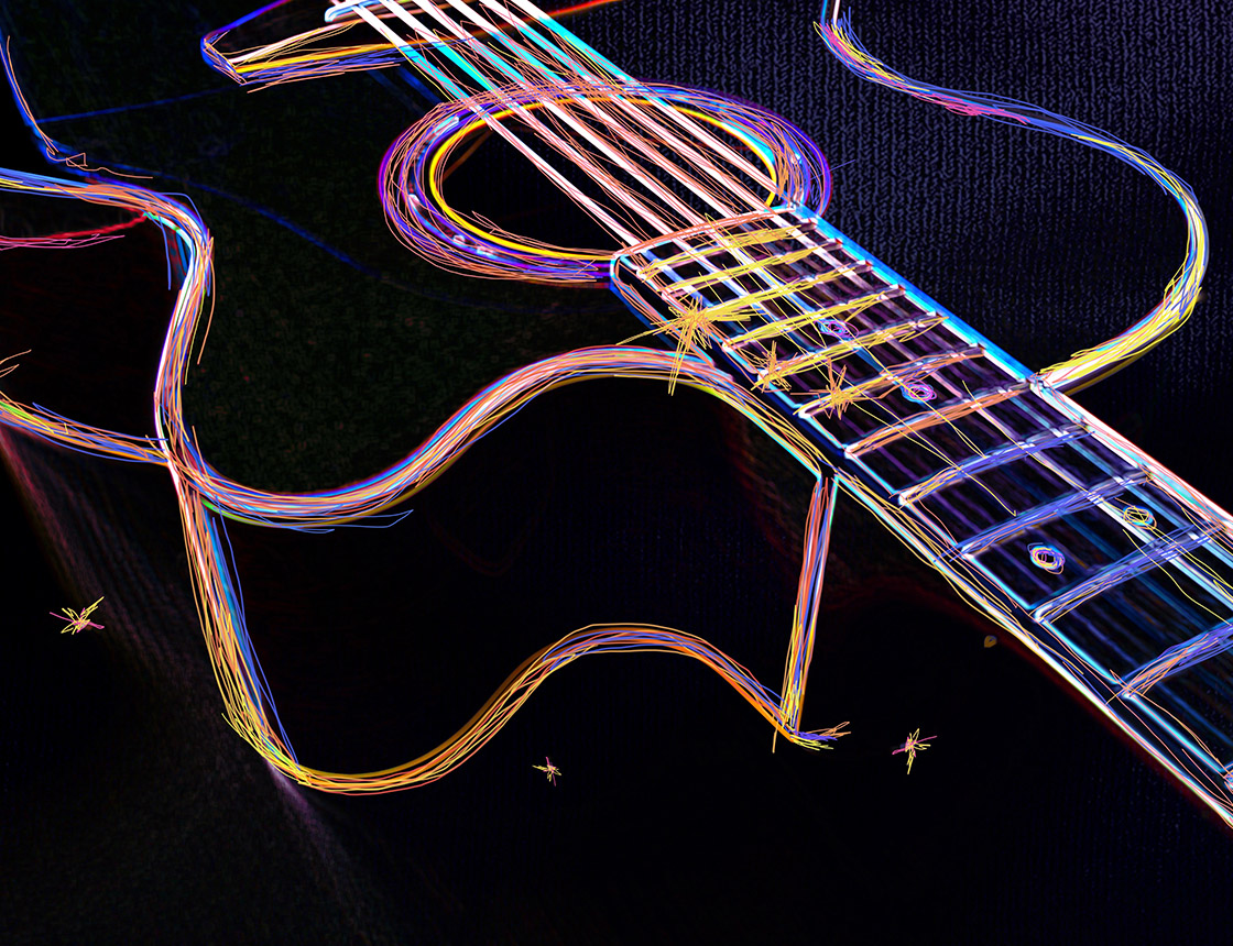 gradient guitar